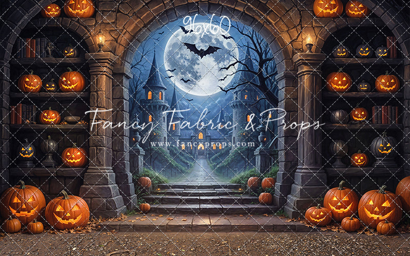 Gothic Halloween Gateway - Dirt Floor - With Sweep Option