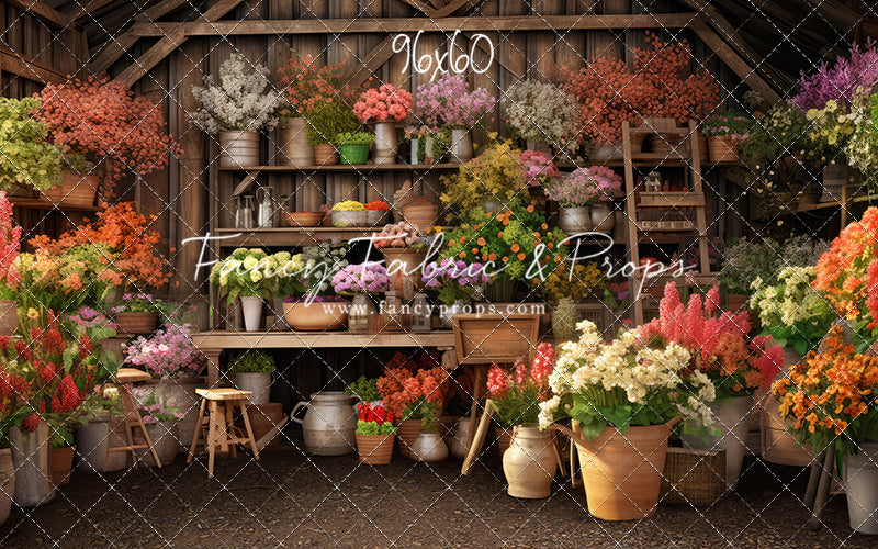 Grandma's Gardening Shed - With Sweep Option