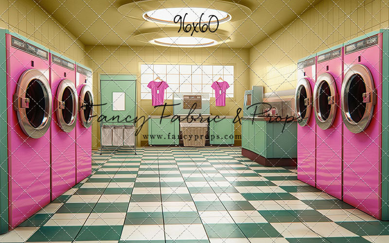 Laundry Day - Yellow With Double Washers- With Sweep Option