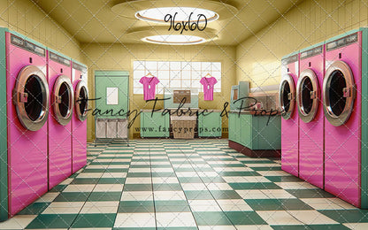 Laundry Day - Yellow With Double Washers- With Sweep Option