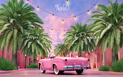 Malibu Shopping Center - Pink Car & Pink Floor - With Sweep Option