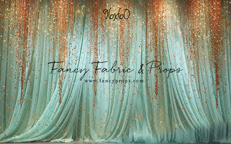 Mint Curtain - With Sweep Option