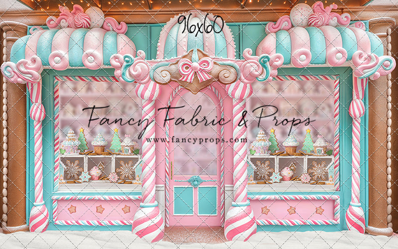 Pastel Gingerbread Store - With Sweep Option