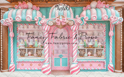 Pastel Gingerbread Store - With Sweep Option