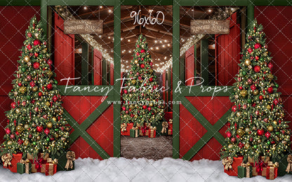 Santa's Jolly Reindeer Stable - No Reindeer