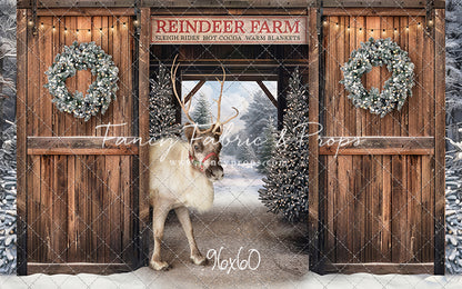 Snowy Mountain Reindeer Farm - With Reindeer