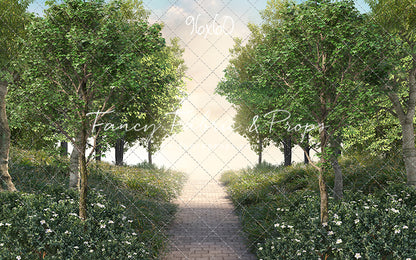 Spring Morning Stroll - With Sweep Option