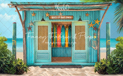 Surf's Up Beach Shack - With Sweep Option