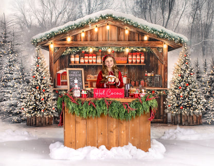 Tree Farm Cocoa Stand - with Sweep Option