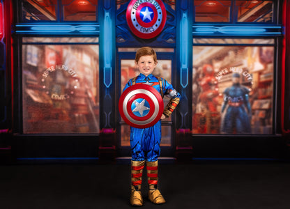 Super Hero City Comics - With Sweep Option