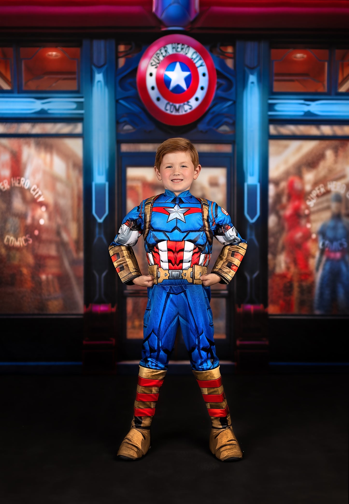 Super Hero City Comics - With Sweep Option