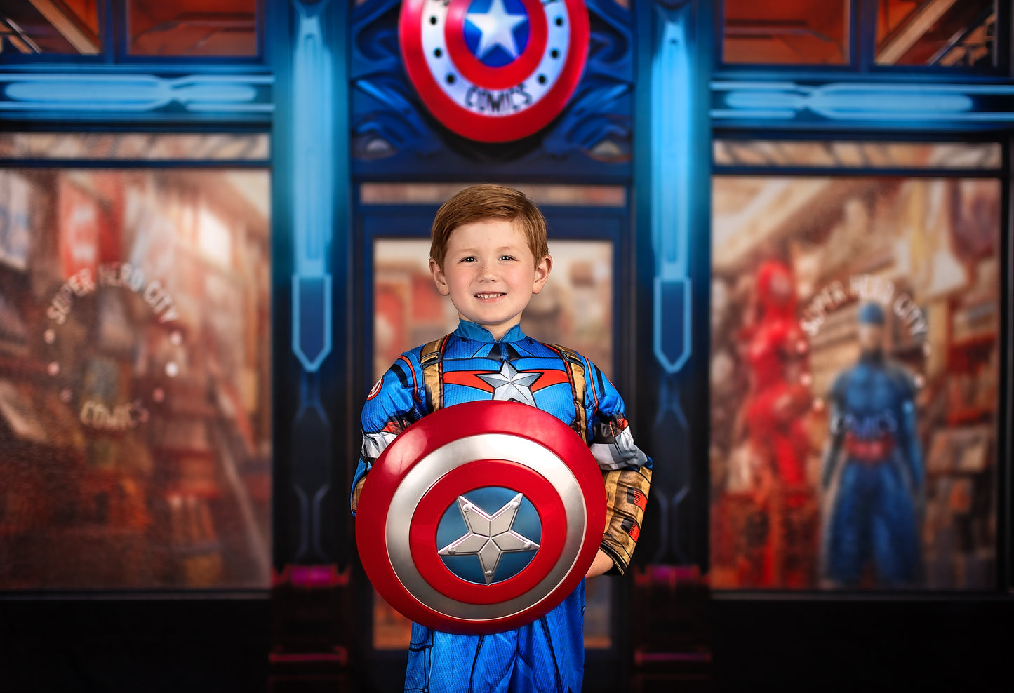 Super Hero City Comics - With Sweep Option