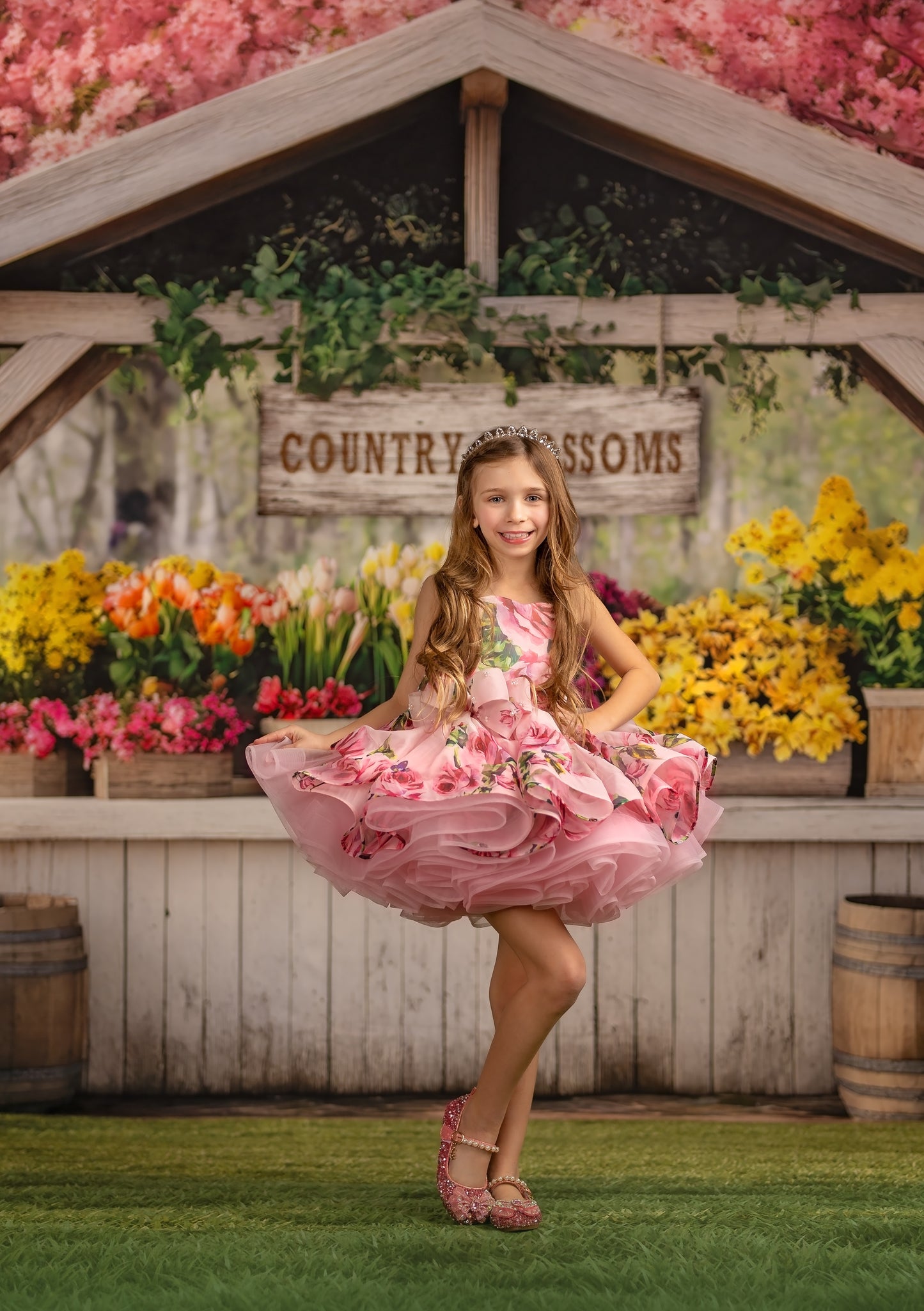 Country Blossom Stand - With Sweep Option