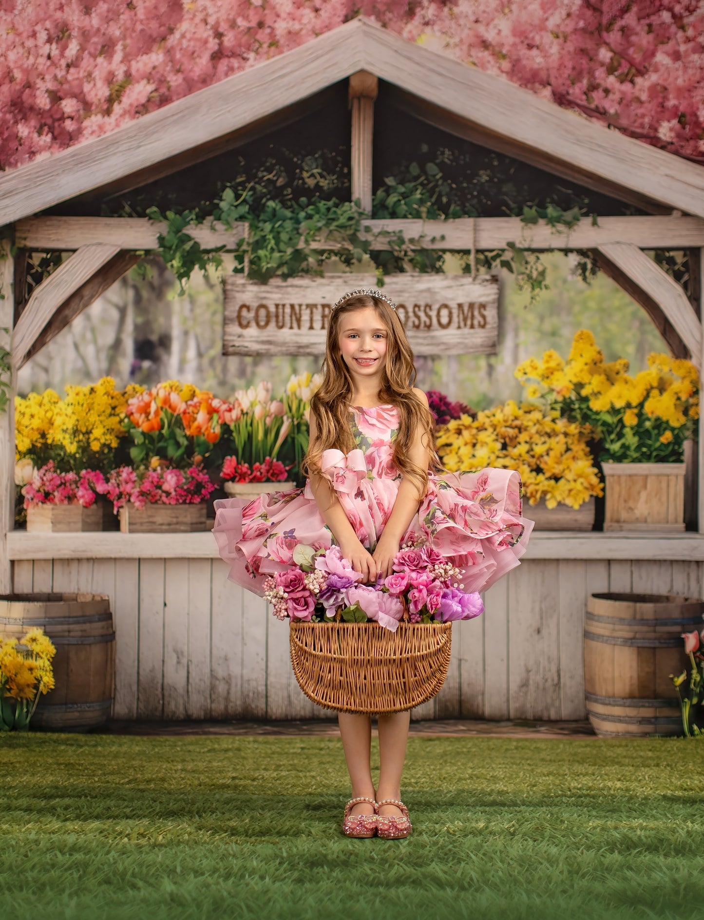 Country Blossom Stand - With Sweep Option