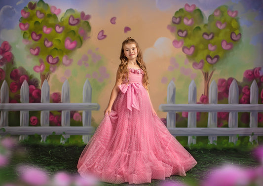 RTS Home Is Where The Heart Is - 8x6' Fabric - Slight Banding- 60% Off