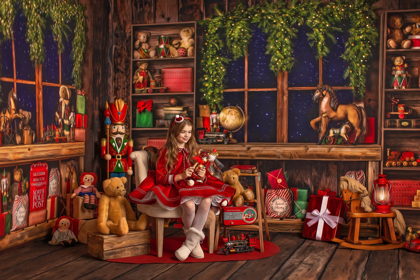 Santa's North Pole Workshop - Room