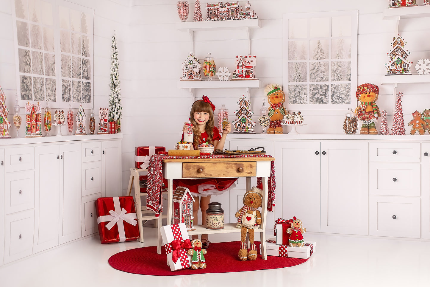 Classic Gingerbread Kitchen 2pc Room