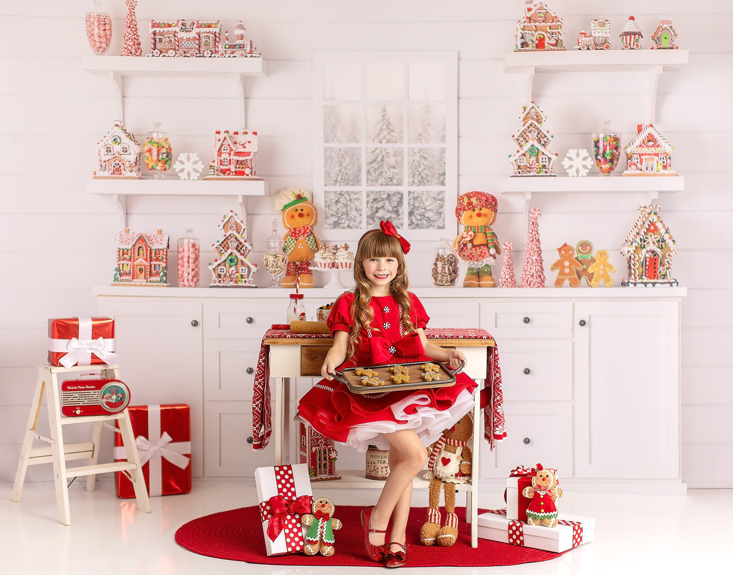 Classic Gingerbread Kitchen
