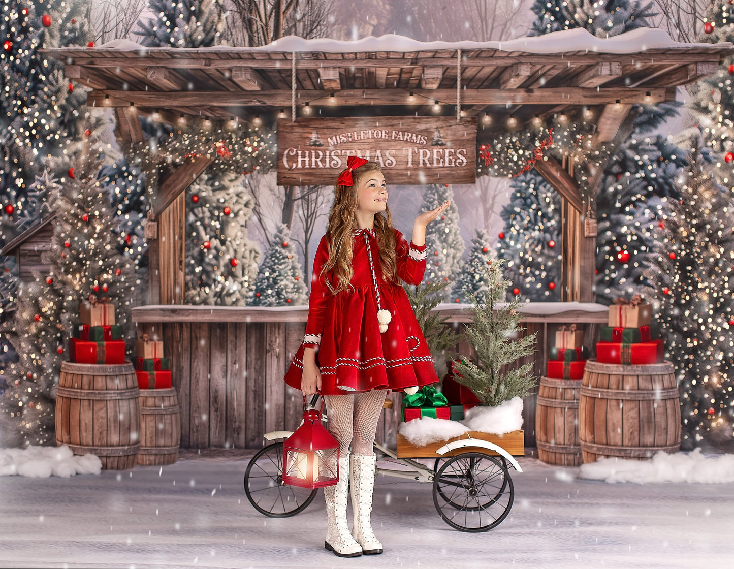 Mistletoe Farms Tree Stand - with Sweep Option