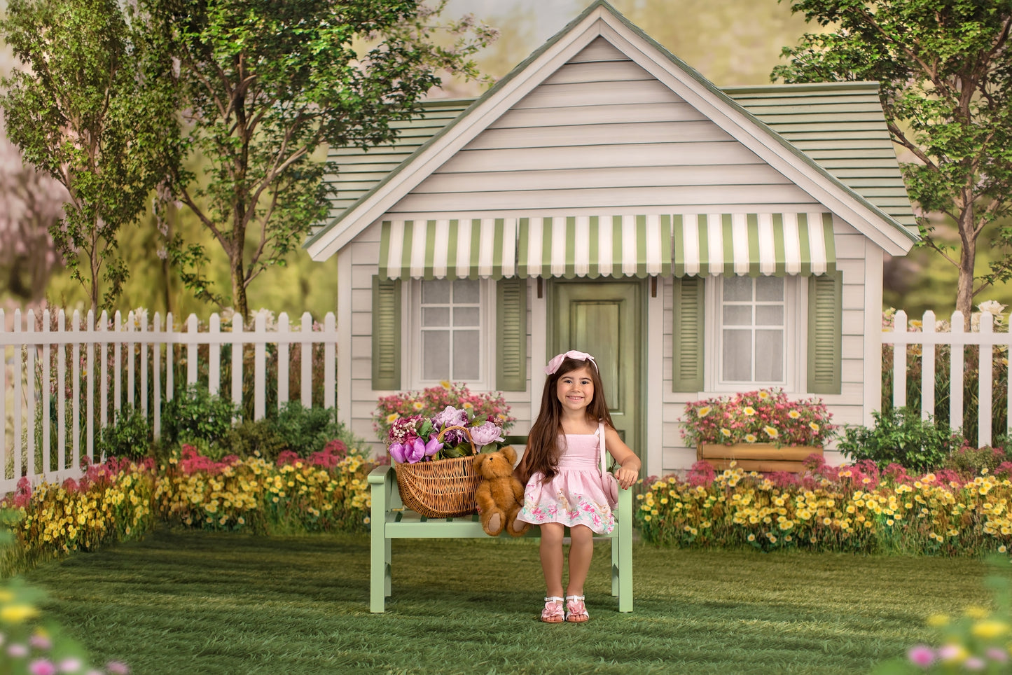 Spring Sunrise Garden Lawn - Mat Floor