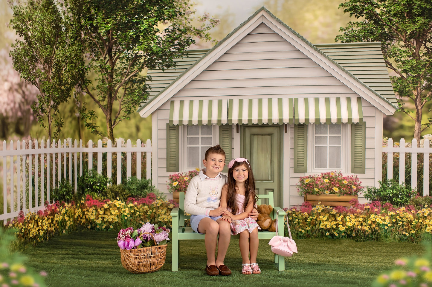 Spring Sunrise Garden Lawn - Mat Floor