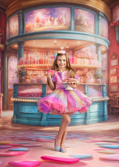 Sweet Tart Hearts Candy - Floor