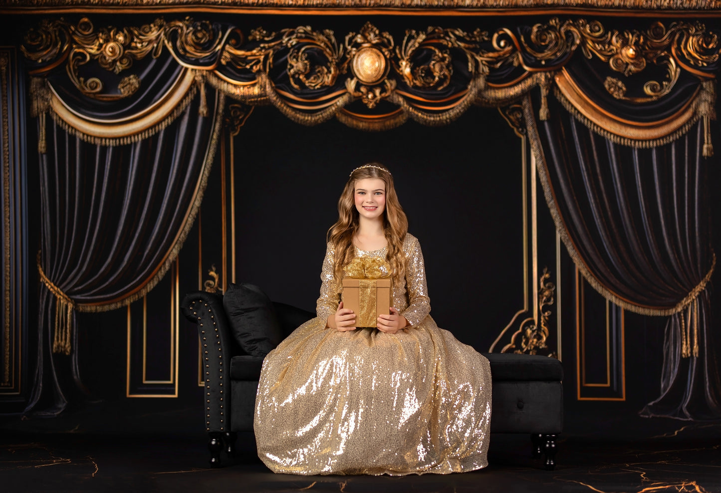 Midnight Elegance Hall - with Sweep Option