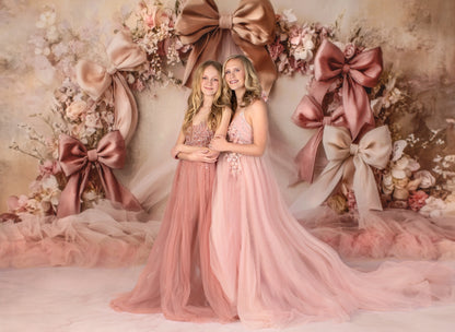 Champagne Rose Whimsy - With Sweep Option