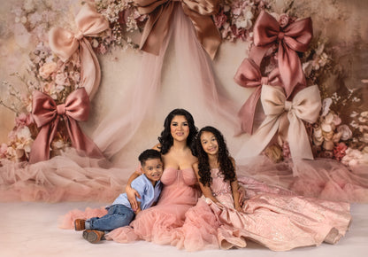 Champagne Rose Whimsy - With Sweep Option