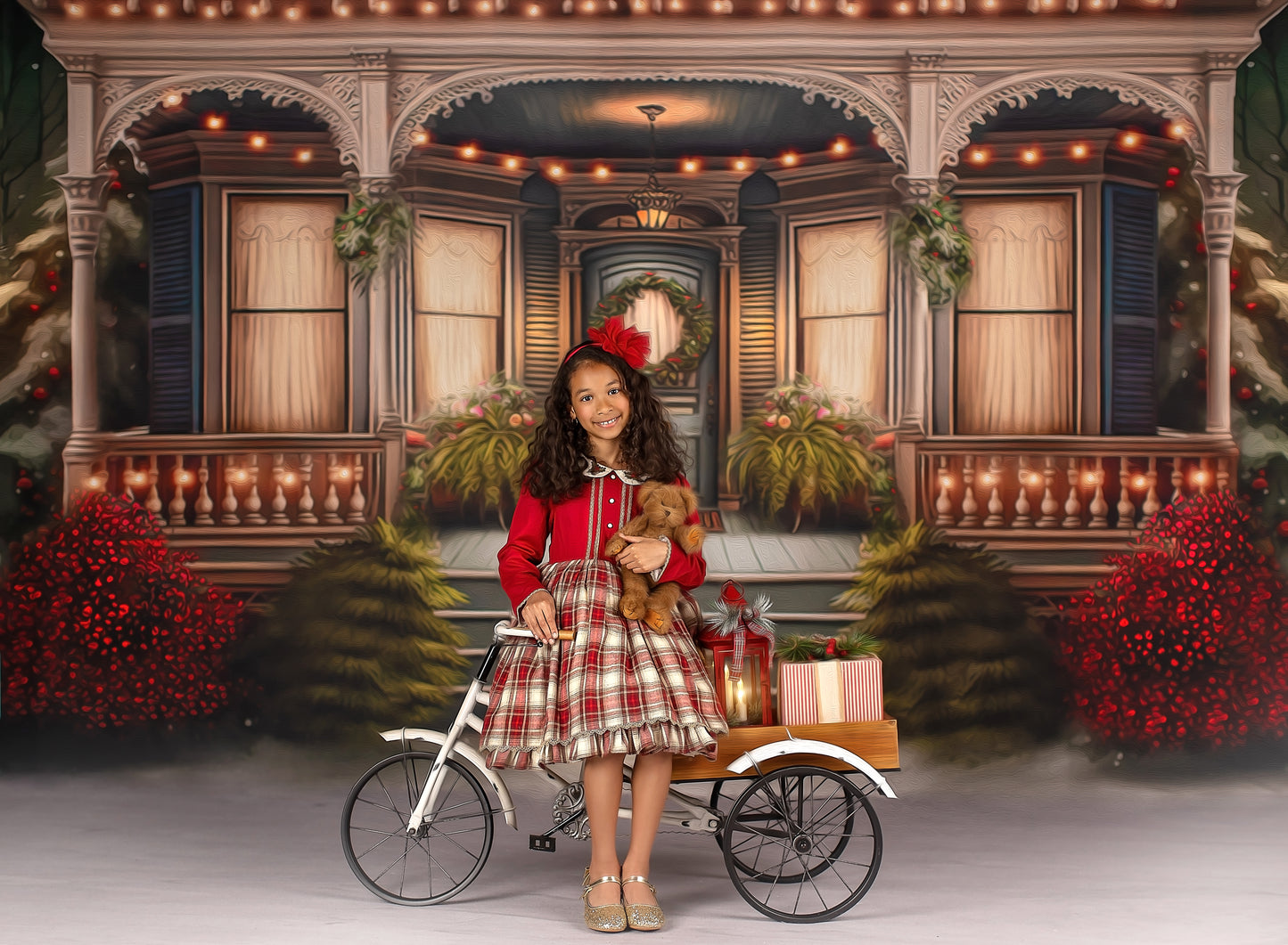 Welcoming Glow Holiday Porch - Room