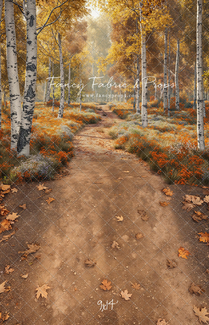 Beautiful Autumn Stroll - With Sweep Option