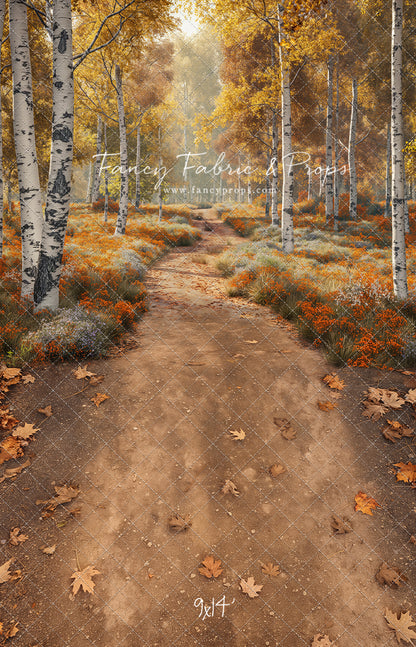 Beautiful Autumn Stroll - With Sweep Option