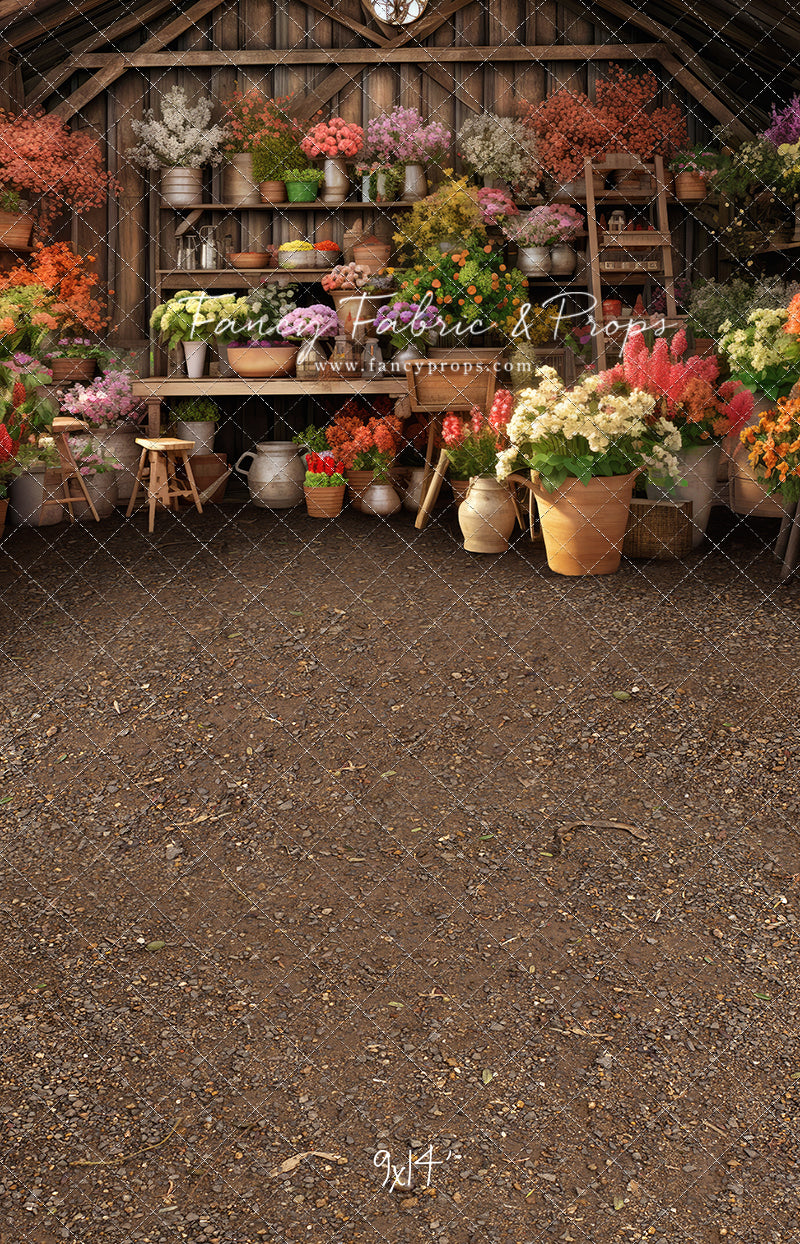 Grandma's Gardening Shed - With Sweep Option