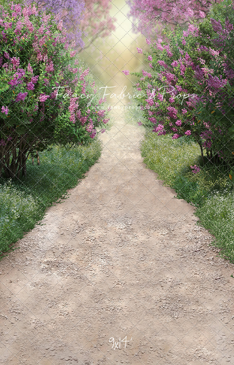 Lilac Garden Path - With Sweep Option
