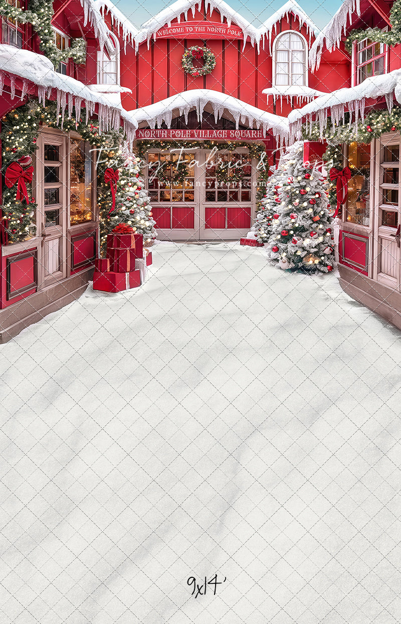 North Pole Village Square - With Sweep Option