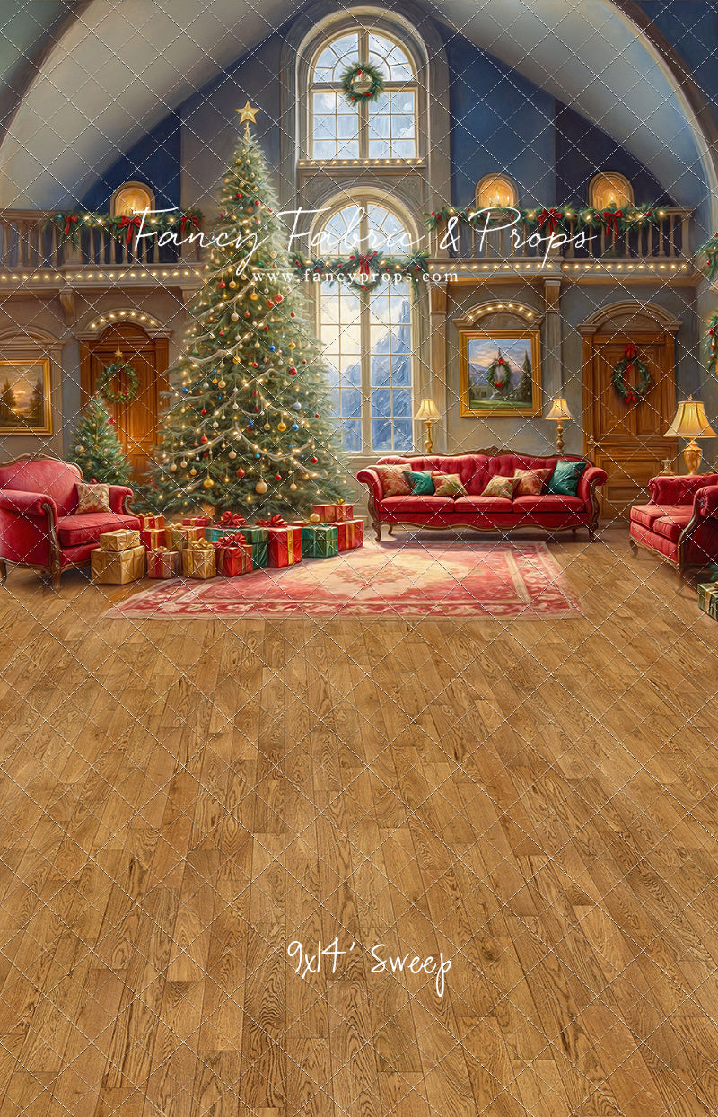 Elegant Christmas Chateau - with Sweep Option