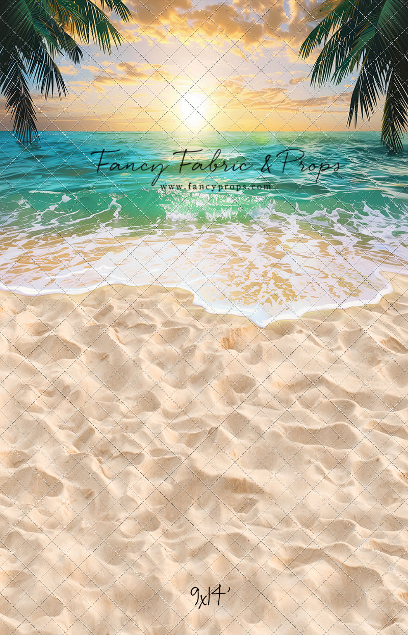 Tropical Beach Paradise - With Sweep Option