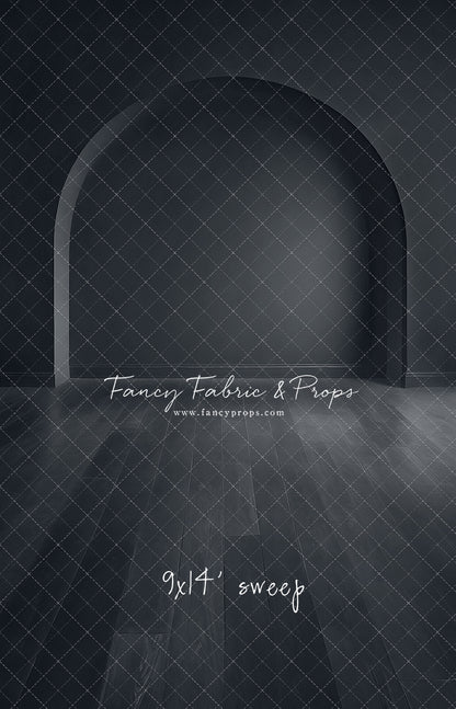 Modern Midnight Alcove - Wood Floor - With Sweep Option