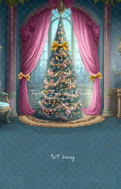 Christmas Wishes - All Blue - with Sweep Option