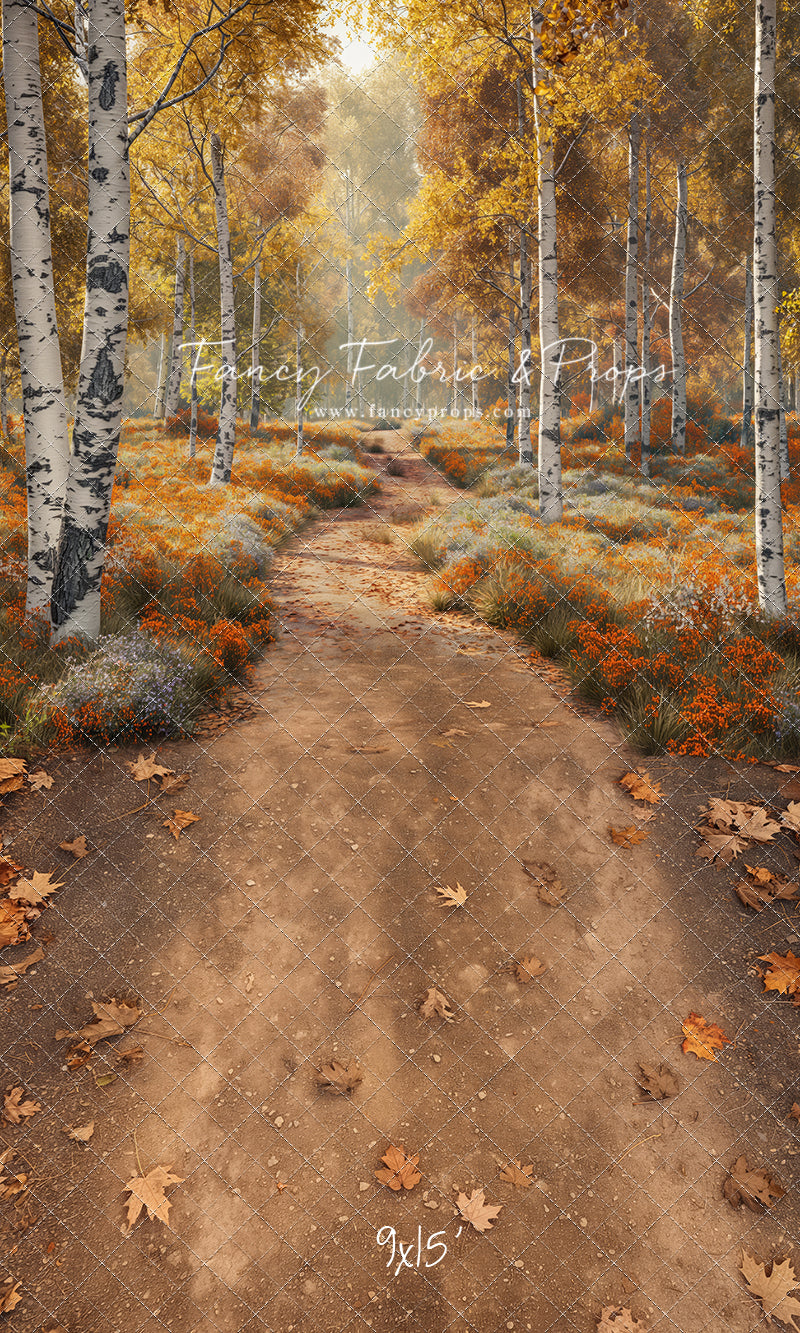 Beautiful Autumn Stroll - With Sweep Option