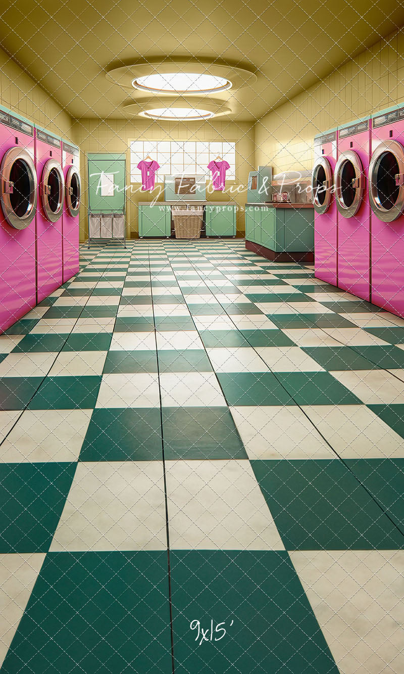 Laundry Day - Yellow With Double Washers- With Sweep Option