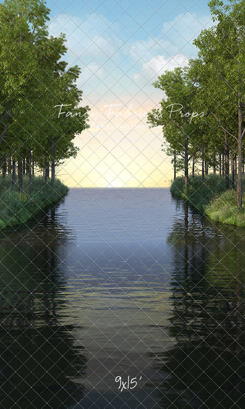 Spring at the Lake - With Sweep Option