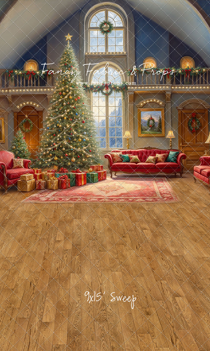 Elegant Christmas Chateau - with Sweep Option