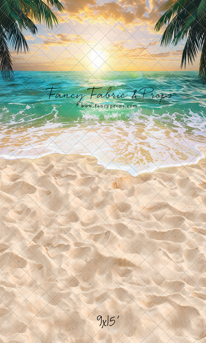 Tropical Beach Paradise - With Sweep Option