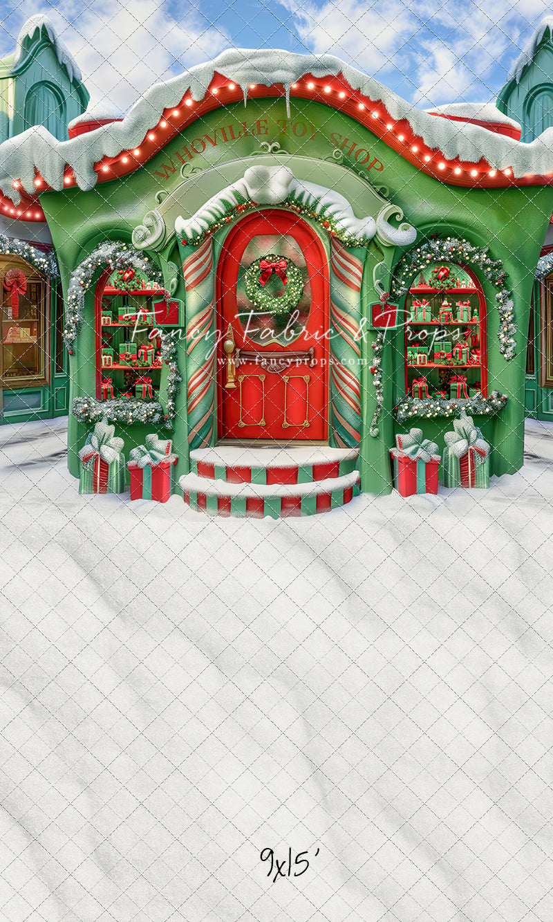 Who-Town Toy Shop - With Sweep Option