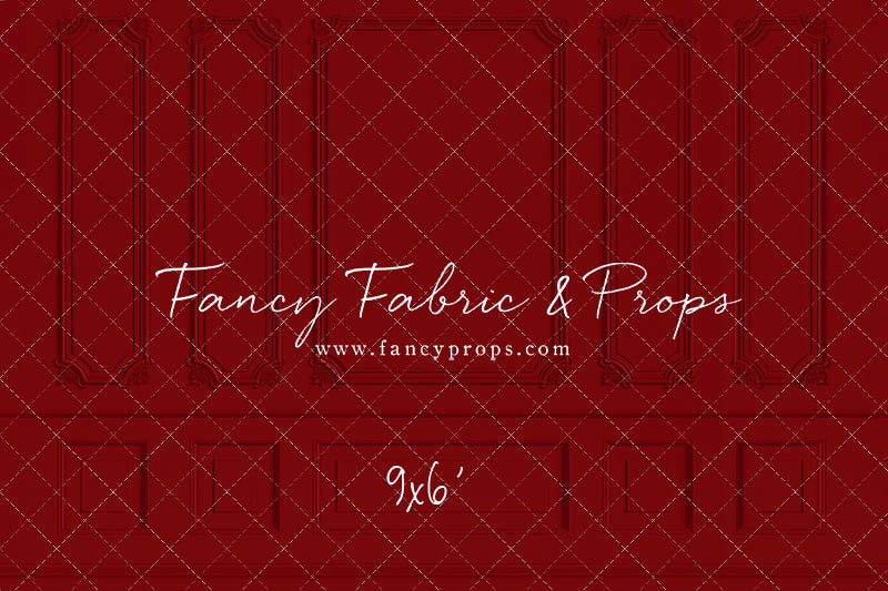 Classy Red Christmas Wall