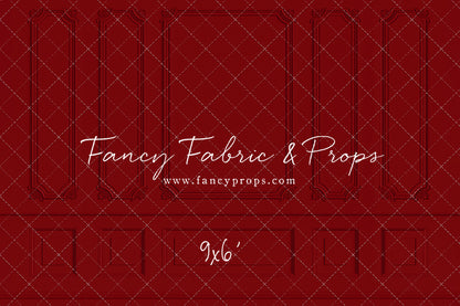 Classy Red Christmas Wall