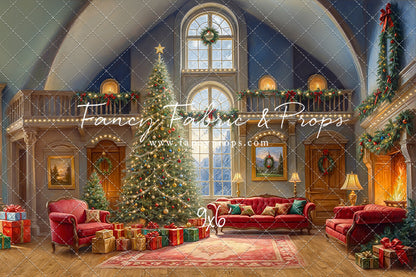 Elegant Christmas Chateau - with Sweep Option