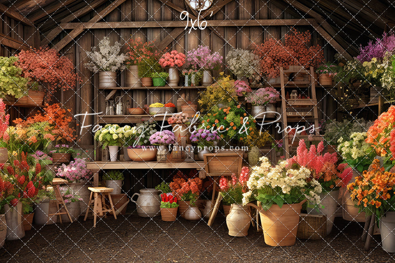 Grandma's Gardening Shed - With Sweep Option