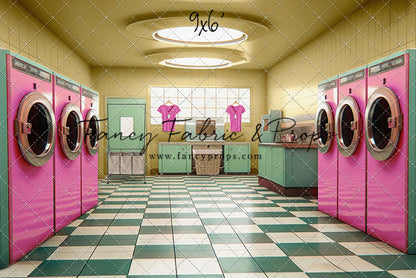 Laundry Day - Yellow With Double Washers- With Sweep Option